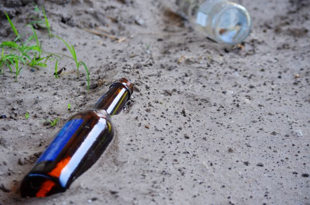 Bottles in the Sand - Drunk Driving in Florida