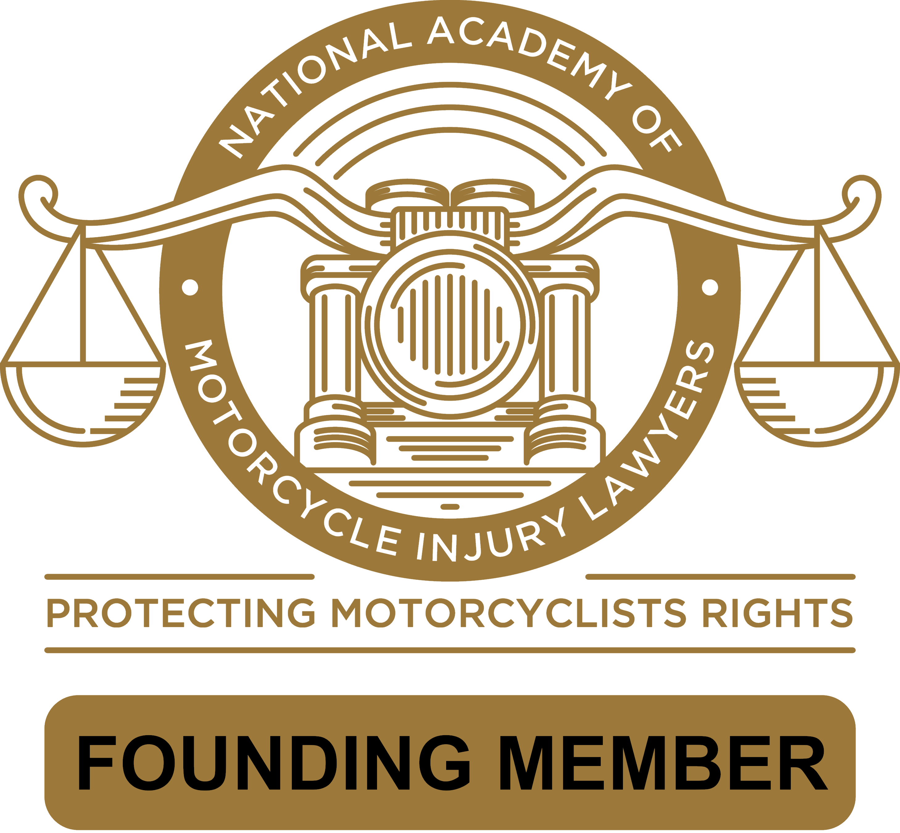 National Academy of Motorcycle Injury Lawyers Founding Member logo