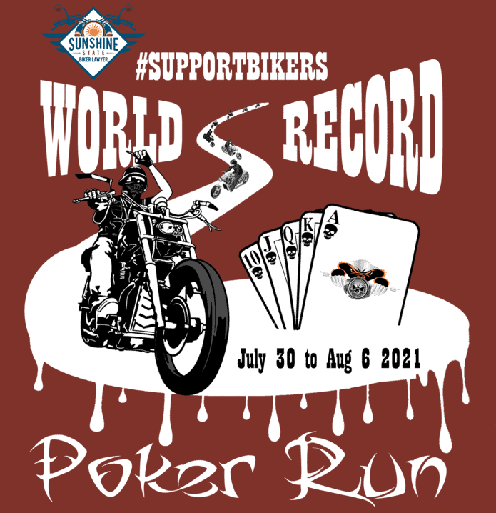 World Record Poker Run Dellutri Red